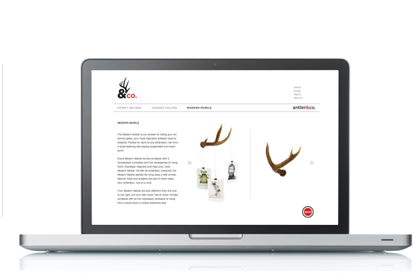 <br /><br /><em>the antler&co. brand   </em>::<em>   hooks made from antlers, what a novel idea</em>